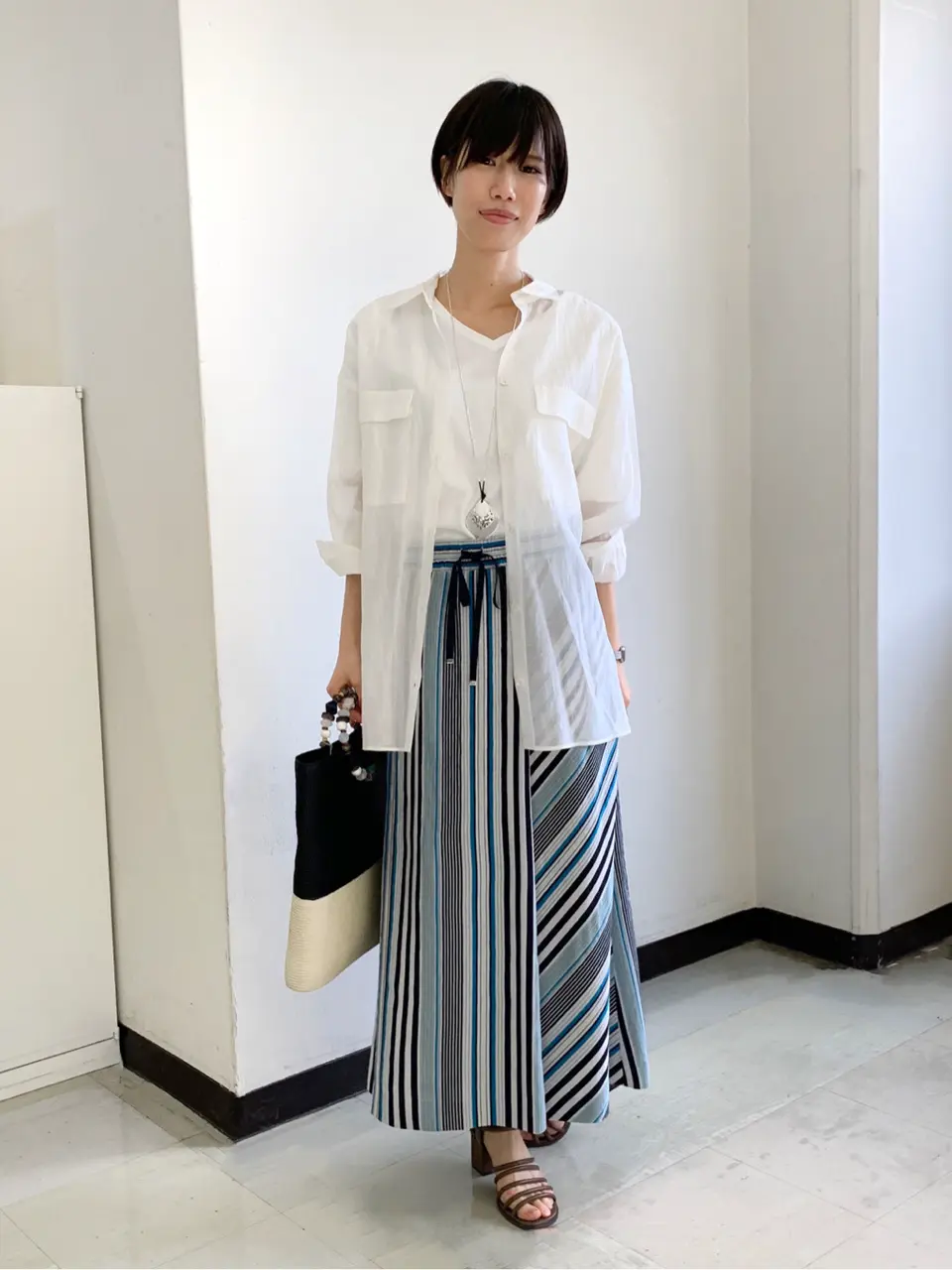 自由区 河野 コーディネート画像