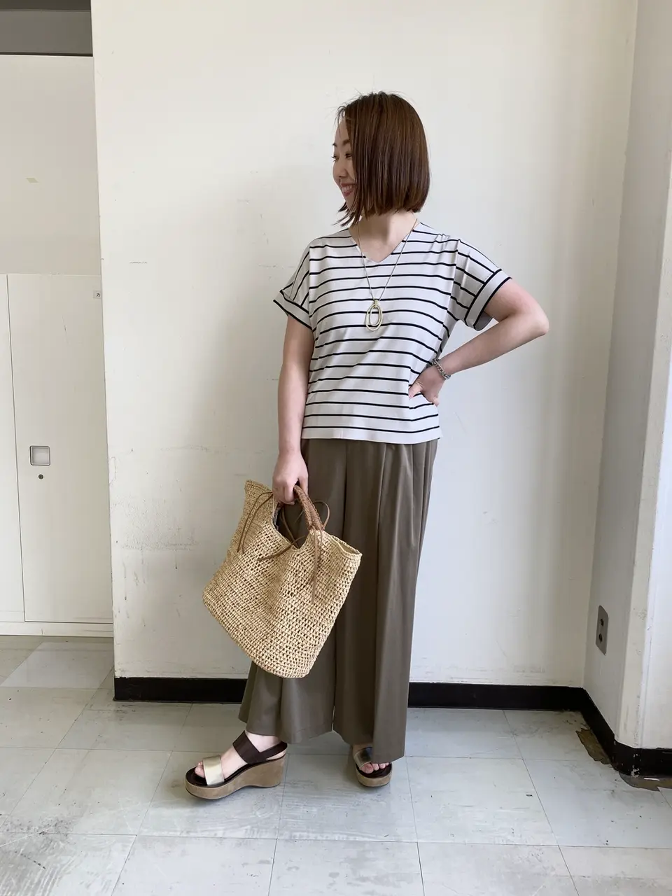 自由区 清水 コーディネート画像