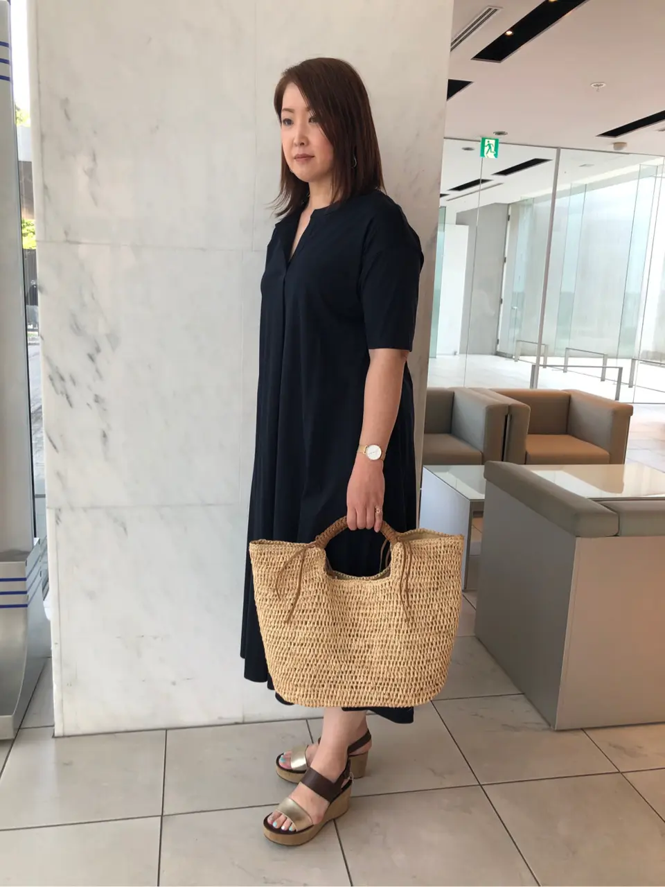 自由区 上島 コーディネート画像