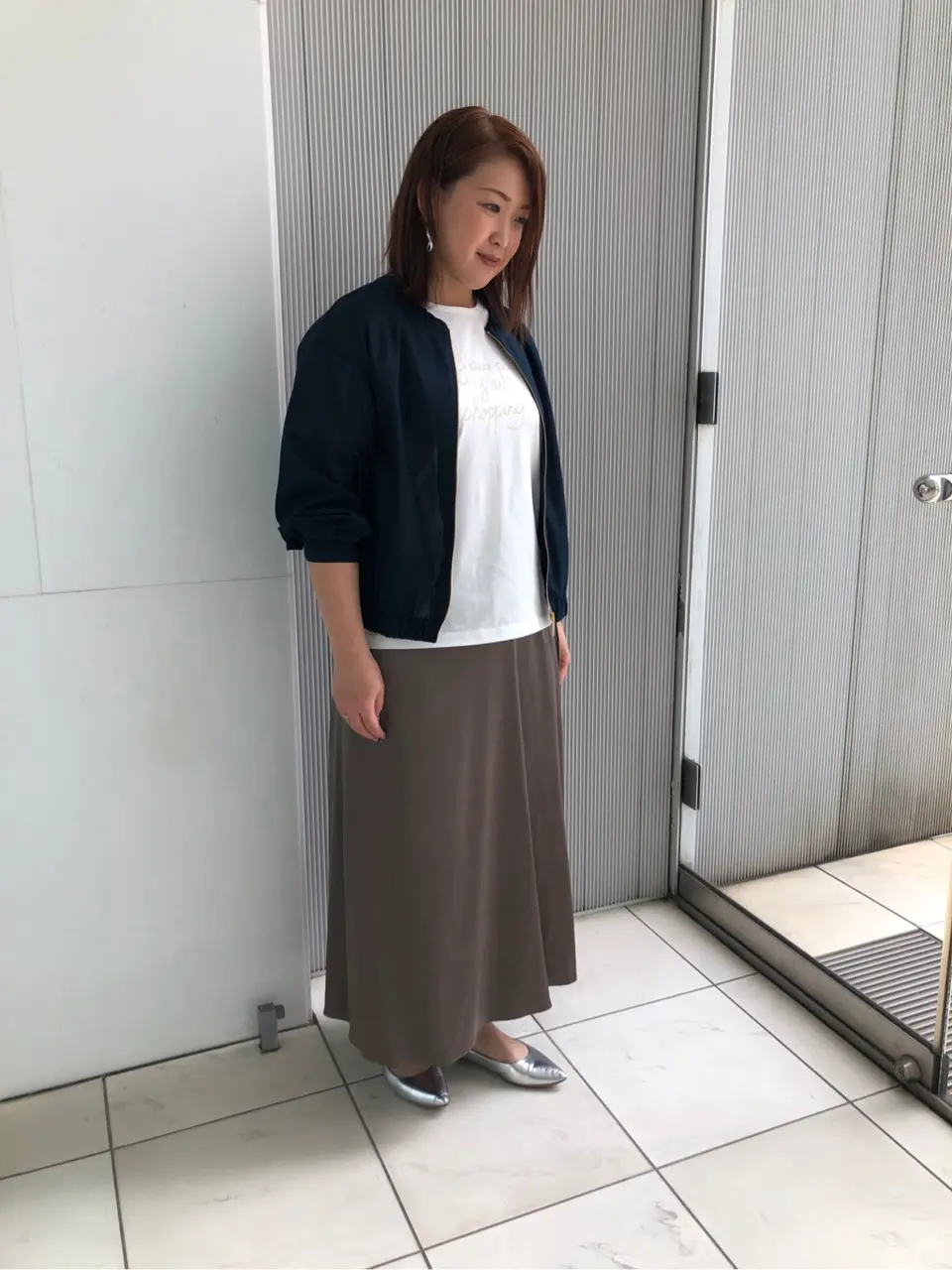 自由区 上島 コーディネート画像