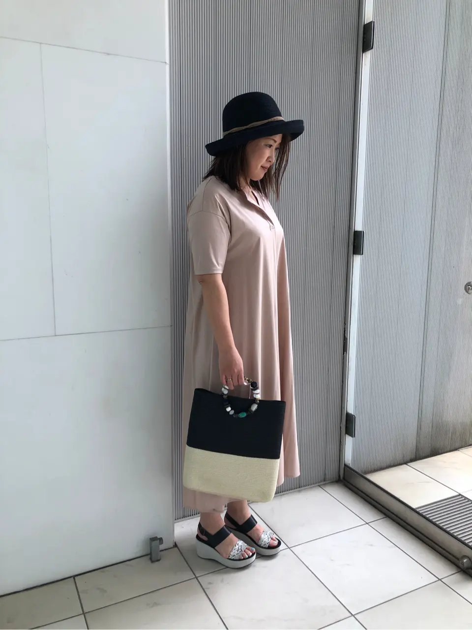 自由区 上島 コーディネート画像