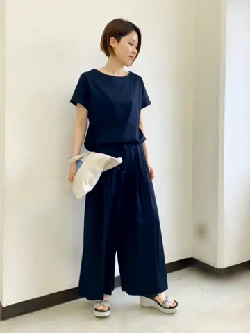 自由区 冨樫 コーディネート画像