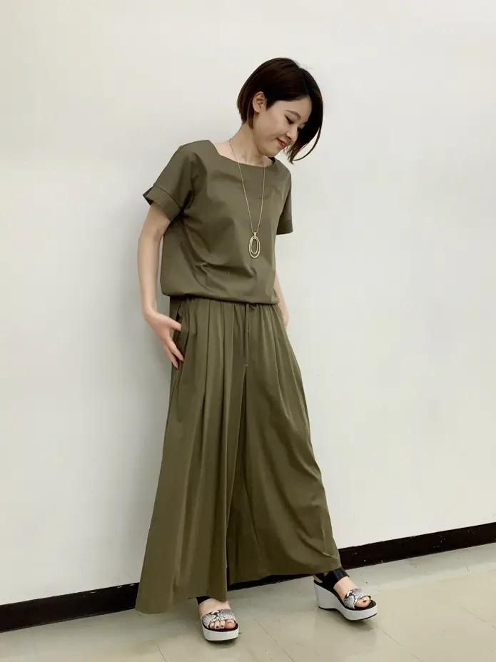 自由区 冨樫 コーディネート画像