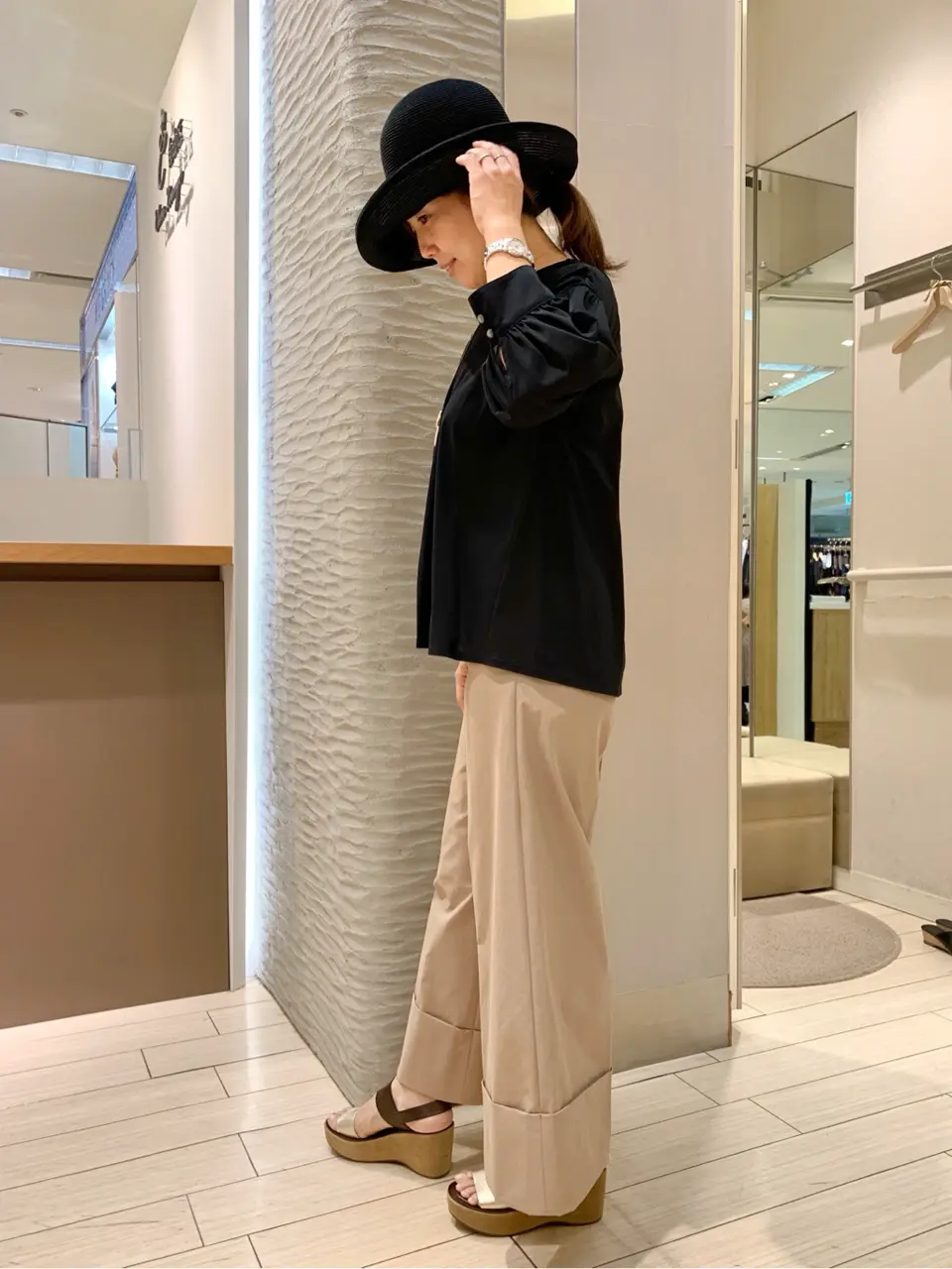 自由区 鈴木 コーディネート画像