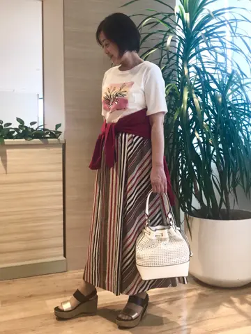 自由区 江川 コーディネート画像