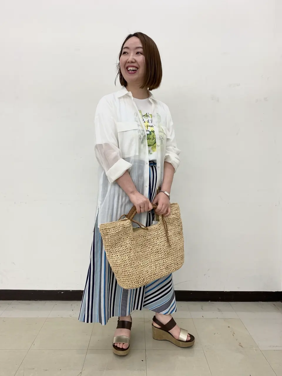 自由区 清水 コーディネート画像