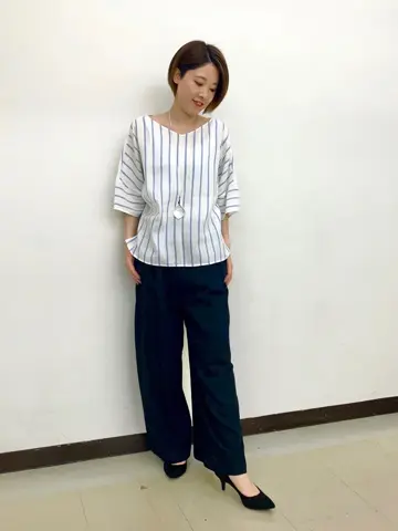 自由区 冨樫 コーディネート画像