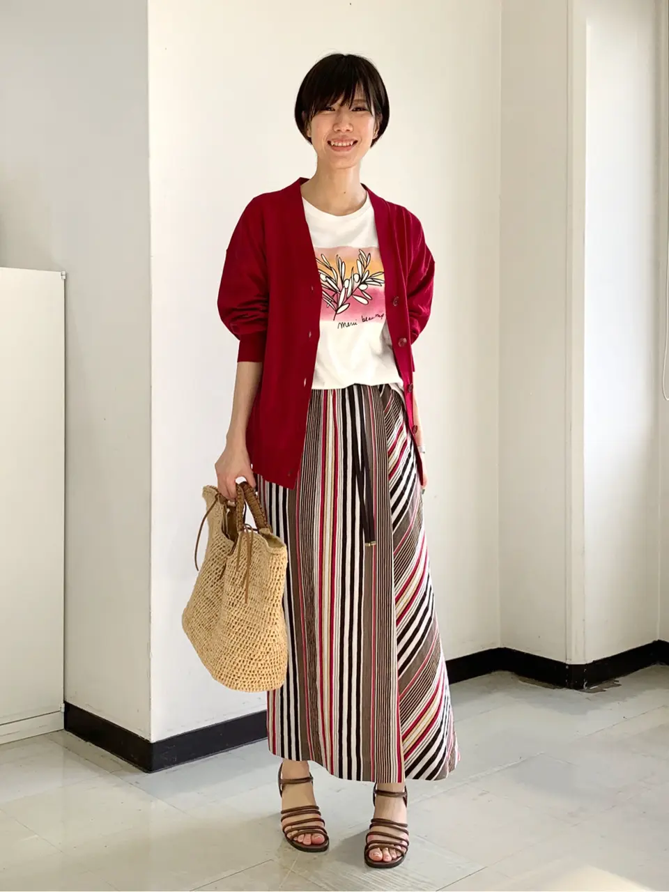 自由区 河野 コーディネート画像