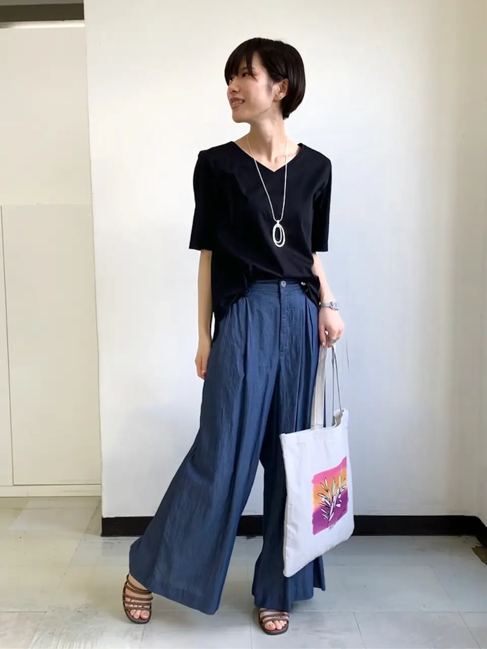 自由区 河野 コーディネート画像