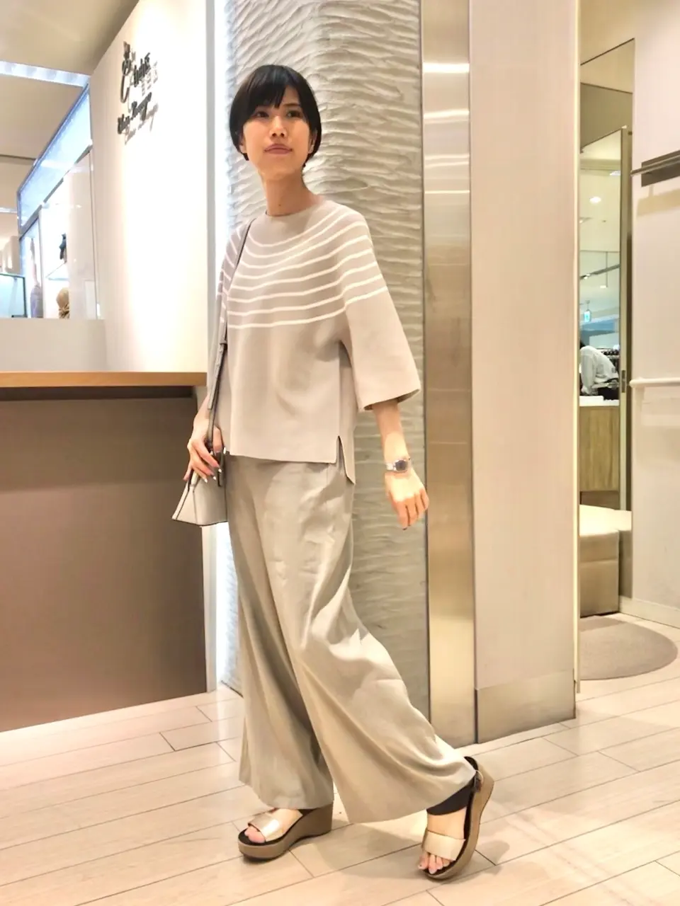 自由区 河野 コーディネート画像