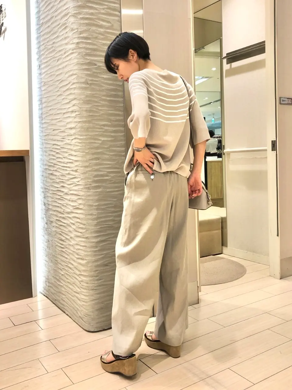 自由区 河野 コーディネート画像