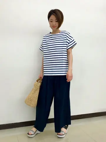 自由区 冨樫 コーディネート画像