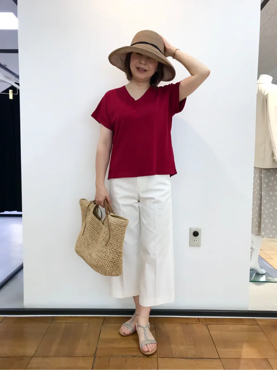 自由区 松瀬 コーディネート画像