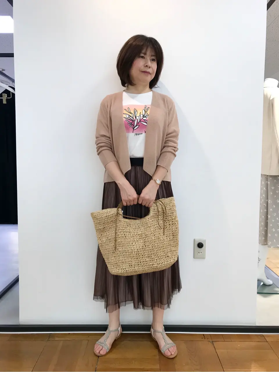 自由区 松瀬 コーディネート画像