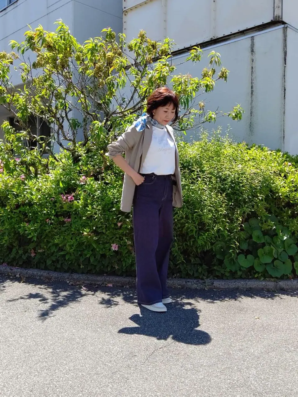 自由区 鶴田 コーディネート画像