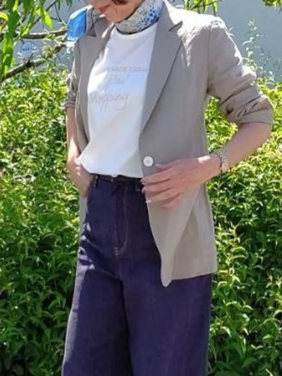 自由区 鶴田 コーディネート画像