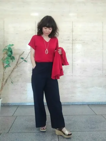 自由区 廣本 コーディネート画像