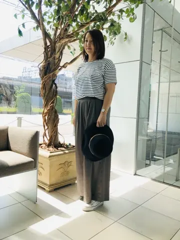 自由区 上島 コーディネート画像