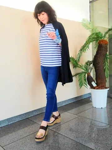 自由区 廣本 コーディネート画像