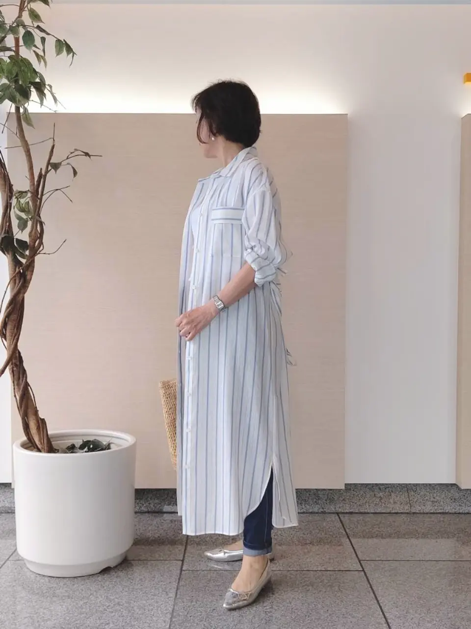 自由区 鶴田 コーディネート画像