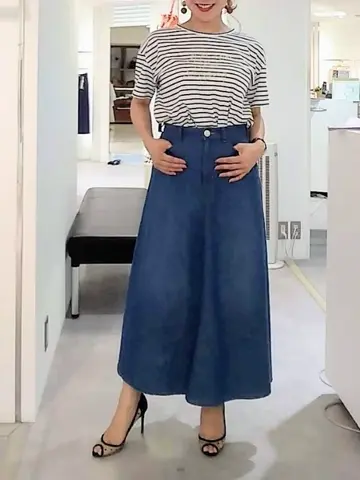 自由区 東 コーディネート画像