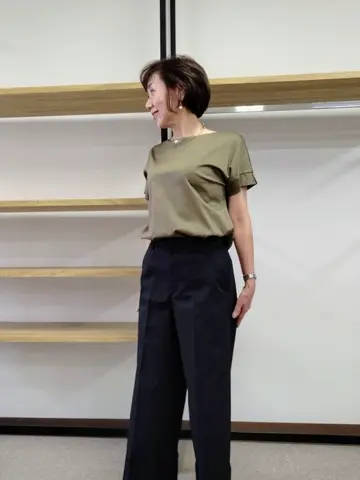 自由区 鶴田 コーディネート画像