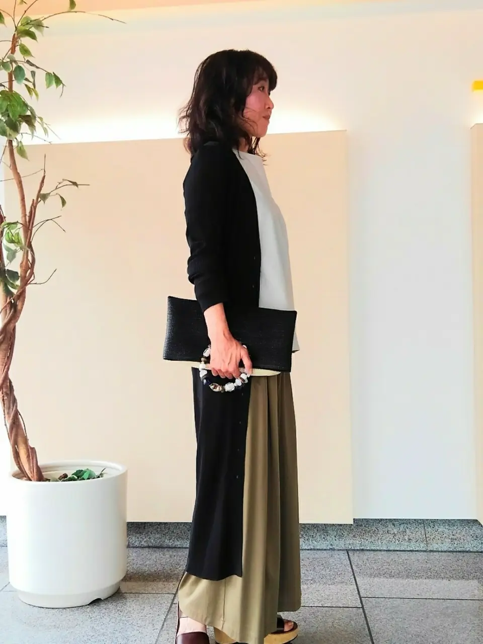 自由区 廣本 コーディネート画像