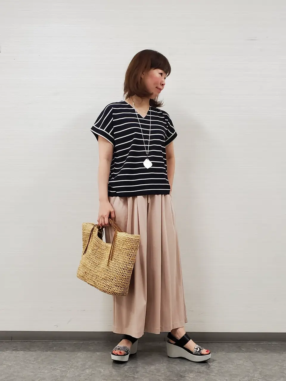 自由区 田辺 コーディネート画像