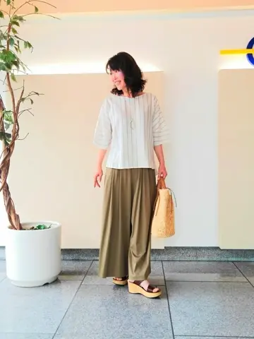 自由区 廣本 コーディネート画像