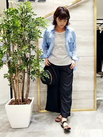 自由区 竹増 コーディネート画像