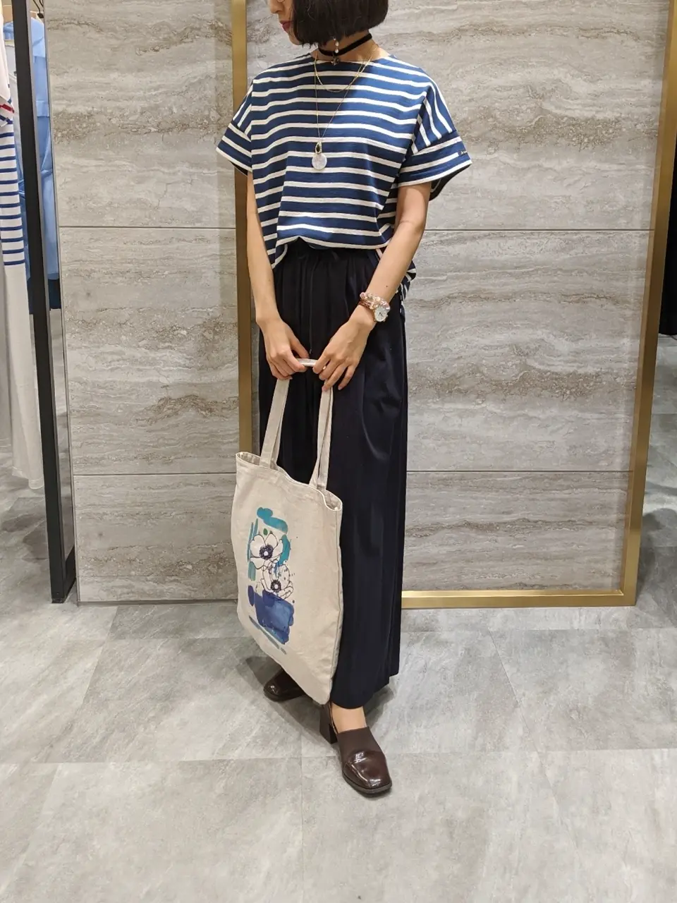 自由区 スタッフ コーディネート画像