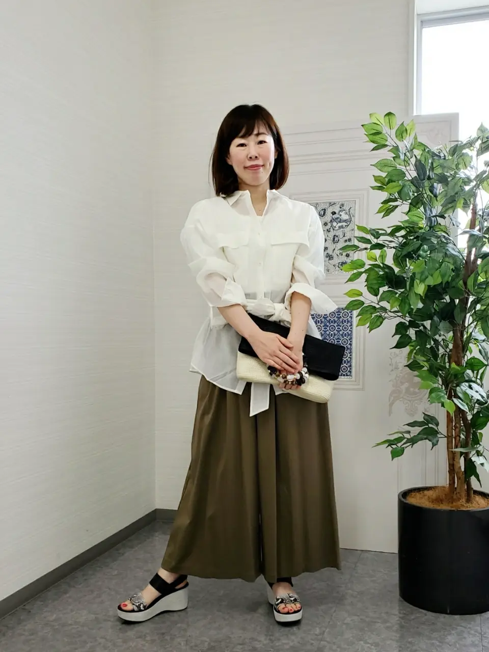 自由区 田辺 コーディネート画像