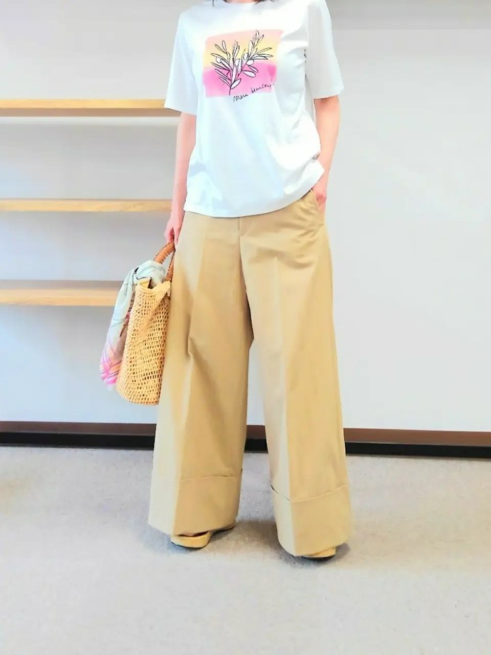 自由区 廣本 コーディネート画像