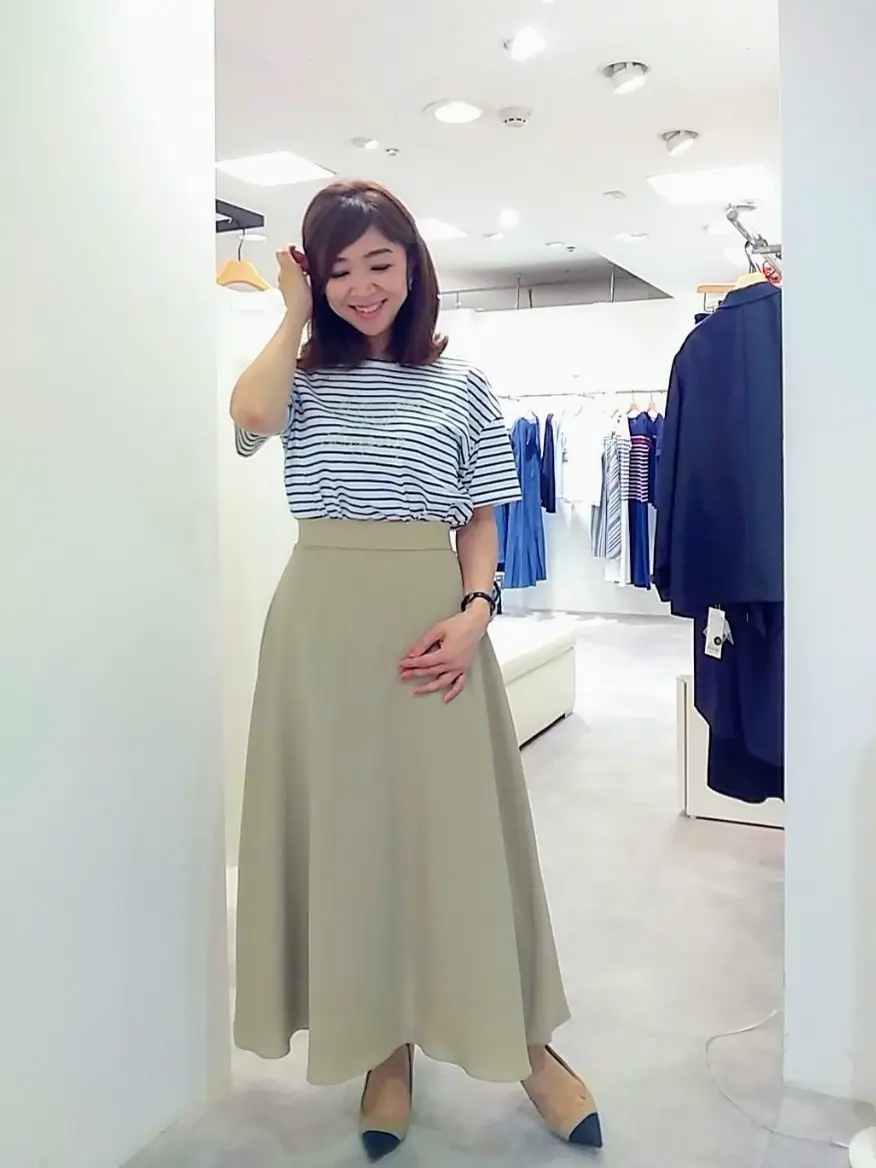 自由区 東 コーディネート画像