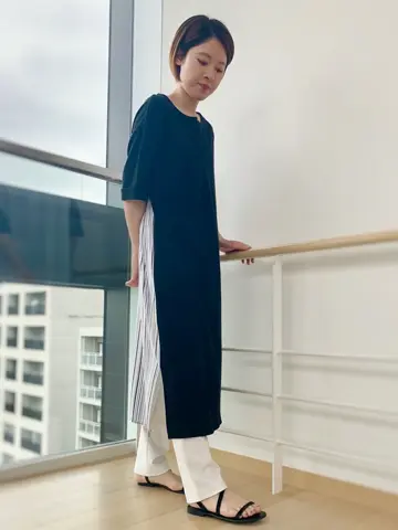 自由区 冨樫 コーディネート画像