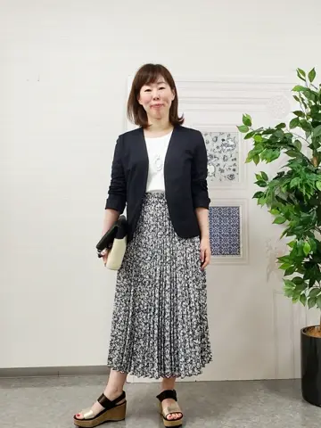 自由区 田辺 コーディネート画像