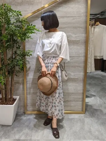 自由区 スタッフ コーディネート画像