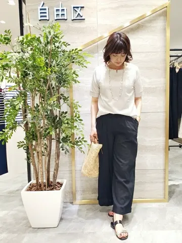 自由区 竹増 コーディネート画像