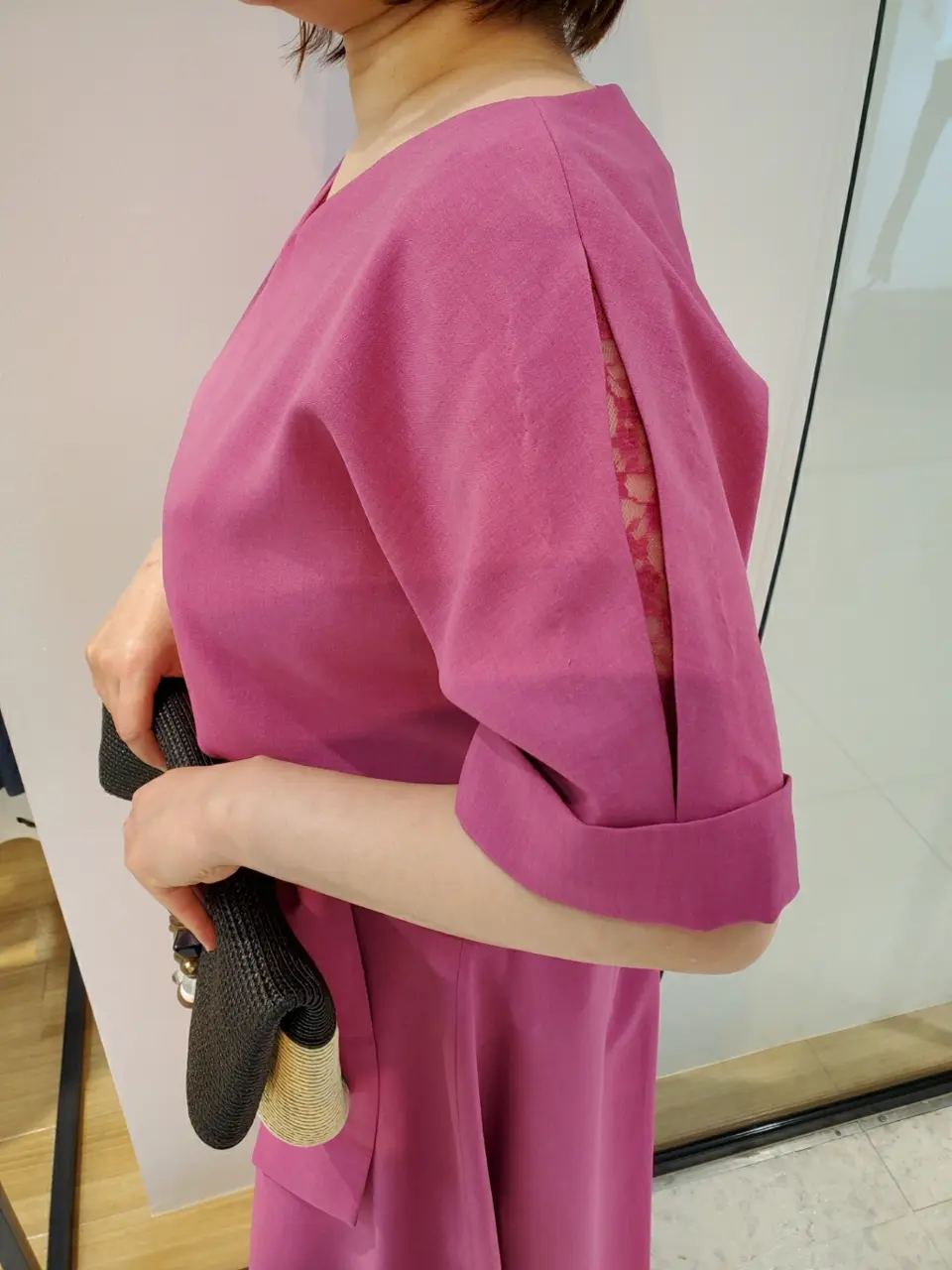 自由区 eri コーディネート画像