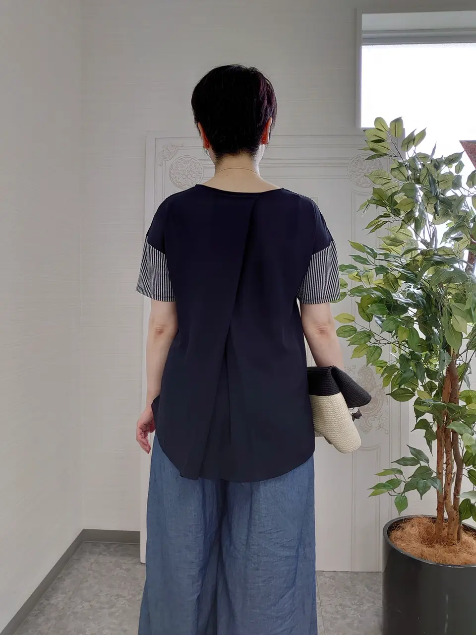 自由区 田中 コーディネート画像