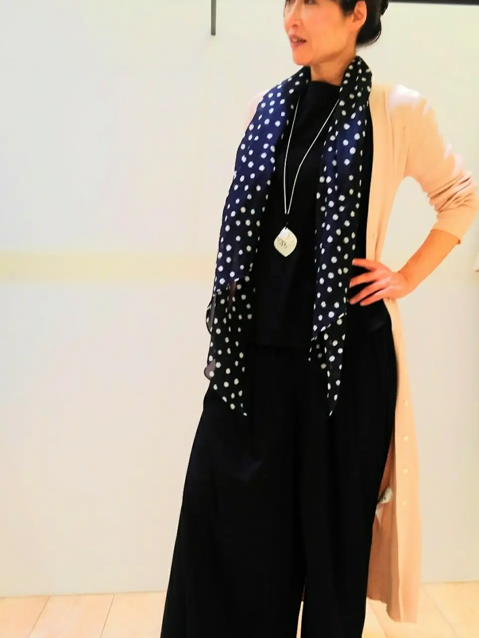 自由区 廣本 コーディネート画像