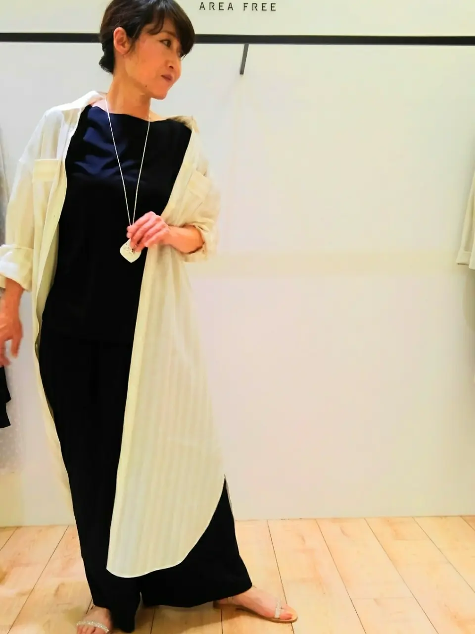 自由区 廣本 コーディネート画像