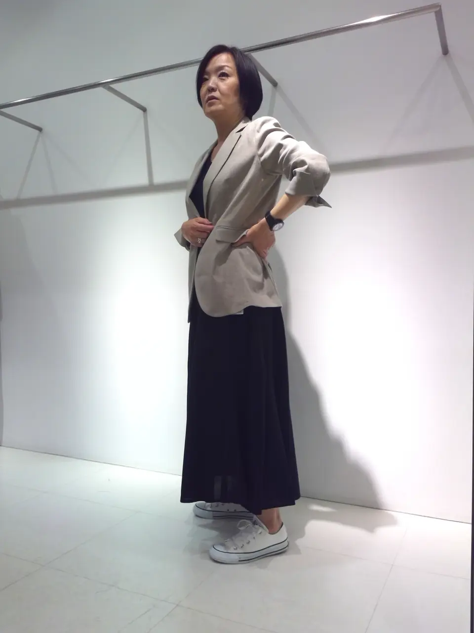 自由区 片岡 コーディネート画像