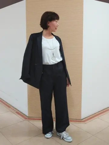 自由区 鶴田 コーディネート画像