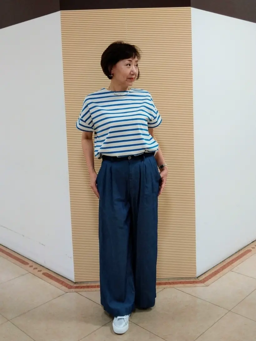 自由区 鶴田 コーディネート画像