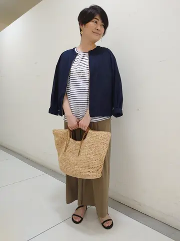 自由区 田中 コーディネート画像