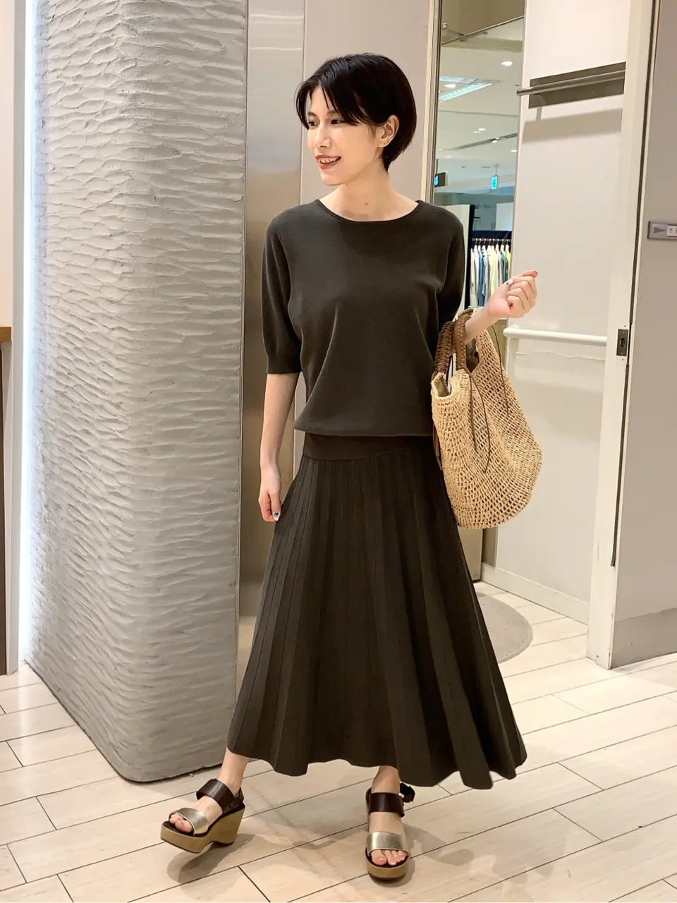 自由区 河野 コーディネート画像