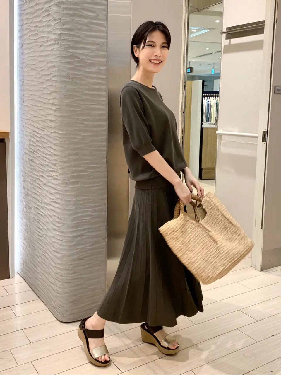 自由区 河野 コーディネート画像