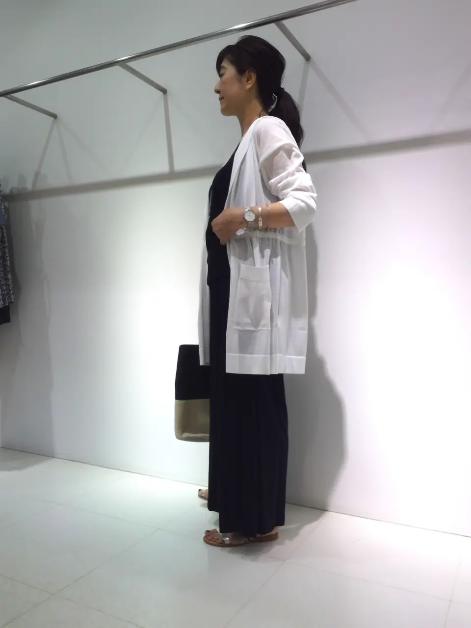 自由区 新保 コーディネート画像