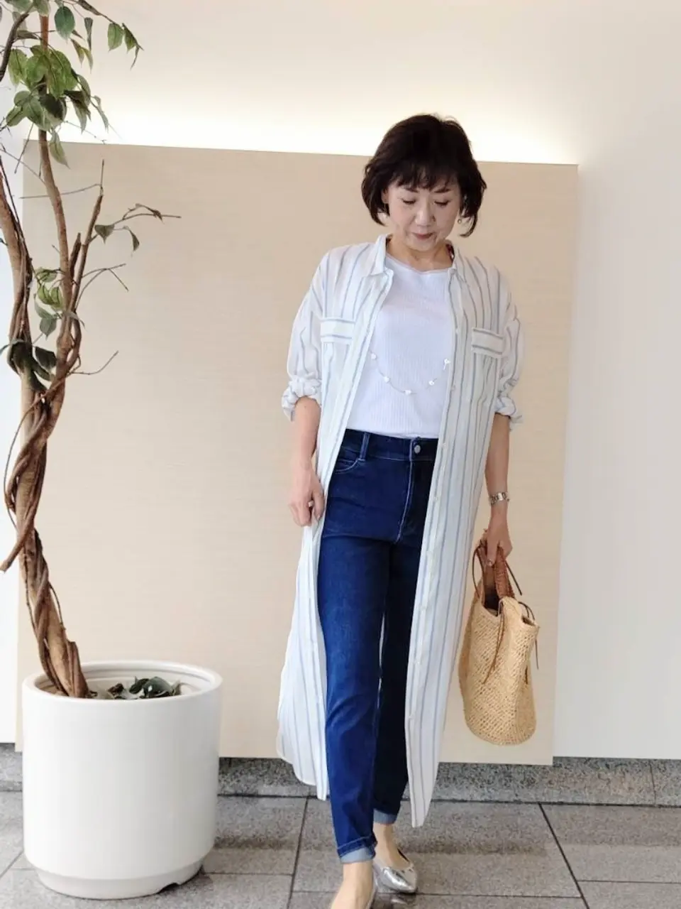 自由区 鶴田 コーディネート画像